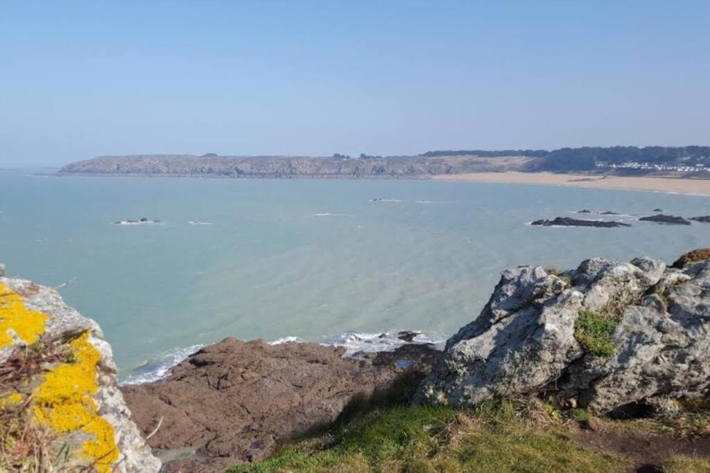 Vue Mer Pour Une Escale En Baie Du Mt-St-Michel Cherrueix エクステリア 写真